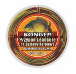 PRZYPON LEADCORE SUMMER AUTUMN NA ZESTAWY KARPIOWE 25Lbs/5m TEAM CARP KONGER w sklepie internetowym Bolw.pl