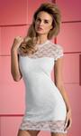 Dressita biała koronkowa sukienka w sklepie internetowym Diores.pl