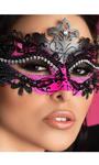 CR-3993 karnawałowa maska na oczy z różem w sklepie internetowym Diores.pl