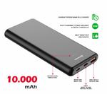 SWISSTEN POWER LINE POWER BANK 10000 mAh 20W POWER DELIVERY CZARNY w sklepie internetowym Magboss.pl