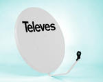 Antena satelitarna Televes 1.1 Offset WHITE, ref. 757201 w sklepie internetowym SklepSaturn