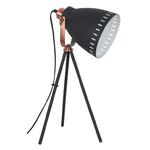 Lampa stojąca FRANKLIN czarna trójnóg 51 cm Italux ML-HN2278-B+RC w sklepie internetowym naszelampy24.pl