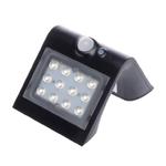 Lampka solarna BUTTERFLY 1,5W LED czarna kinkiet 4000K IP65 EKO3867 w sklepie internetowym naszelampy24.pl