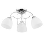 Lampa sufitowa NATA 3xE27 chrom białe klosze Alfa 27713 w sklepie internetowym naszelampy24.pl