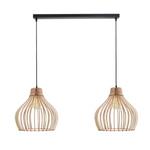 Lampa sufitowa BARREL 2xE27 drewniana podwójna listwa Wood Temar w sklepie internetowym naszelampy24.pl