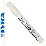 10x Marker permanentny INDUSTRY - biały LYRA w sklepie internetowym Infopomiar.pl