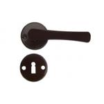 Klamka drzwiowa szyld okrągły brązowa klucz w sklepie internetowym Strefa Twoich Narzędzi 24