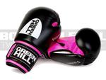 Rękawice bokserskie kobiece GREEN HILL VALKIRIA - BGV-2093 black-pink w sklepie internetowym BOKS-SKLEP.PL
