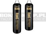 160x40cm - Worek bokserski Ring Super 50kg - black-gold w sklepie internetowym BOKS-SKLEP.PL