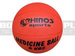 4kg - Piłka lekarska gumowa Rhinos Medicine Ball w sklepie internetowym BOKS-SKLEP.PL