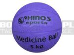 5kg - Piłka lekarska gumowa Rhinos Medicine Ball w sklepie internetowym BOKS-SKLEP.PL