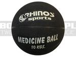 10kg - Piłka lekarska gumowa Rhinos Medicine Ball w sklepie internetowym BOKS-SKLEP.PL