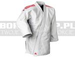 690gsm - Judoga Adidas QUEST White-Red w sklepie internetowym BOKS-SKLEP.PL