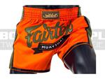 Muay-Thai - Spodenki tajskie Fairtex Orange-Green New Styl BS1705 w sklepie internetowym BOKS-SKLEP.PL