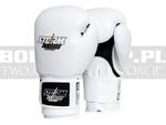 Rękawice bokserskie Storm Cloud Cyclone Classic - White w sklepie internetowym BOKS-SKLEP.PL