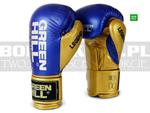 Rękawice Bokserskie GREEN HILL Legend Platinum -BGLP-2246 blue-gold w sklepie internetowym BOKS-SKLEP.PL