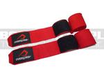 Bandaże bokserskie OverLord elastyczne - Red w sklepie internetowym BOKS-SKLEP.PL