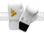 Rękawice bokserskie Adidas Speed 50 White-Gold - ADISBG50 w sklepie internetowym BOKS-SKLEP.PL