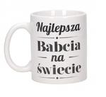 Kubek Ceramiczny Najlepsza Babcia Na Świecie 300 ml w sklepie internetowym Pigmejka