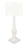 LAMPA CERAMICZNA STOŁOWA LURE Z ABAŻUREM H:75 cm w sklepie internetowym Pigmejka