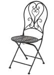 [Meble Ogrodowe]Krzesło Metalowy Leżak Retro Taras w sklepie internetowym Pigmejka