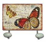 WIESZAK PODWÓJNY BUTTERFLY RETRO 17x23 CM w sklepie internetowym Pigmejka