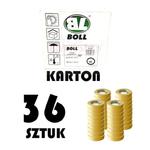 Taśma 80°C - 25MM - 004002 - BOLL - KARTON 36 sztuk w sklepie internetowym Kolorysta.pl