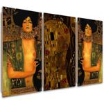 Obraz trzyczęściowy Deco Panel, Judyta z głową Holofernesa - 90x60 w sklepie internetowym Dekorys