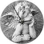Obraz z zegarem, Aniołek - 40x40 w sklepie internetowym Dekorys