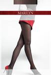 RAJSTOPY MARILYN ALLURE K03 20 3/4 czarny - czerwony Marilyn w sklepie internetowym Bielizna9.pl