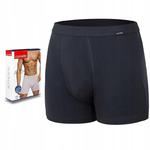 Bokserki CORNETTE AUTHENTIC BOXER grafit XL w sklepie internetowym Bielizna9.pl