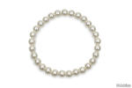 BRANSOLETKA ELEGANCKIE PERŁY glamour koraliki kolor perłowy perły (ak452) w sklepie internetowym Jubileo.pl