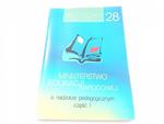 MINISTERSTWO EDUKACJI NARODOWEJ O NADZORZE PEDAGOGICZNYM CZĘŚĆ I w sklepie internetowym staradobraksiazka.pl