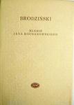 ELEGIE JANA KOCHANOWSKIEGO - Brodziński 1976 w sklepie internetowym staradobraksiazka.pl