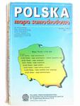 POLSKA MAPA SAMOCHODOWA 1: 750 000 1995 w sklepie internetowym staradobraksiazka.pl