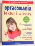 OPRACOWANIA LEKTUR I WIERSZY DLA WSZYSTKICH KLAS GIMNAZJUM 2013 w sklepie internetowym staradobraksiazka.pl