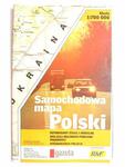 SAMOCHODOWA MAPA POLSKI SKALA 2007 1: 700 000 w sklepie internetowym staradobraksiazka.pl