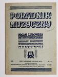 PORADNIK MUZYCZNY ROK I NR 8-9 PAŹDZIERNIK-LISTOPAD 1947 r. w sklepie internetowym staradobraksiazka.pl