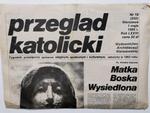 PRZEGLĄD KATOLICKI NR 18 (202) WARSZAWA 1 MAJA 1988 r. ROK LXXVI w sklepie internetowym staradobraksiazka.pl
