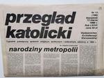 PRZEGLĄD KATOLICKI NR 11 (195) WARSZAWA 13 MARCA 1988 r. ROK LXXVI w sklepie internetowym staradobraksiazka.pl