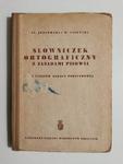 SŁOWNICZEK ORTOGRAFICZNY Z ZASADAMI PISOWNI - Jodłowski 1964 w sklepie internetowym staradobraksiazka.pl