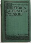 HISTORIA LITERATURY POLSKIEJ. ALEGORYZM-PREROMANTYZM - Julian Krzyżanowski 1986 w sklepie internetowym staradobraksiazka.pl