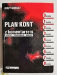 PLAN KONT Z KOMENTARZEM HANDEL PRODUKCJA USŁUGI - Jerzy Gierusz 1995 w sklepie internetowym staradobraksiazka.pl