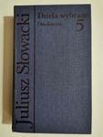 DZIEŁA WYBRANE TOM 5 DRAMATY - Juliusz Słowacki 1990 w sklepie internetowym staradobraksiazka.pl
