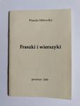 FRASZKI I WIERSZYKI - Wanda Milewska 2005 w sklepie internetowym staradobraksiazka.pl
