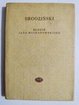 ELEGIE JANA KOCHANOWSKIEGO - Brodziński 1976 w sklepie internetowym staradobraksiazka.pl