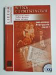 WIEDZA O SPOŁECZEŃSTWIE. ZAKRES ROZSZERZONY PODRĘCZNIK CZĘŚĆ I 2009 w sklepie internetowym staradobraksiazka.pl