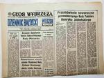 GŁOS WYBRZEŻA DZIENNIK BAŁTYCKI sobota 2 i niedziela 3 stycznia 1982 w sklepie internetowym staradobraksiazka.pl