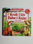 GWIAZDY CZYTAJĄ. KRUK I LIS ŻÓŁW I ZAJĄC I INNE BAJKI Z PŁYTĄ CD w sklepie internetowym staradobraksiazka.pl