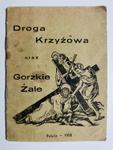 DROGA KRZYŻOWA ORAZ GORZKIE ŻALE w sklepie internetowym staradobraksiazka.pl